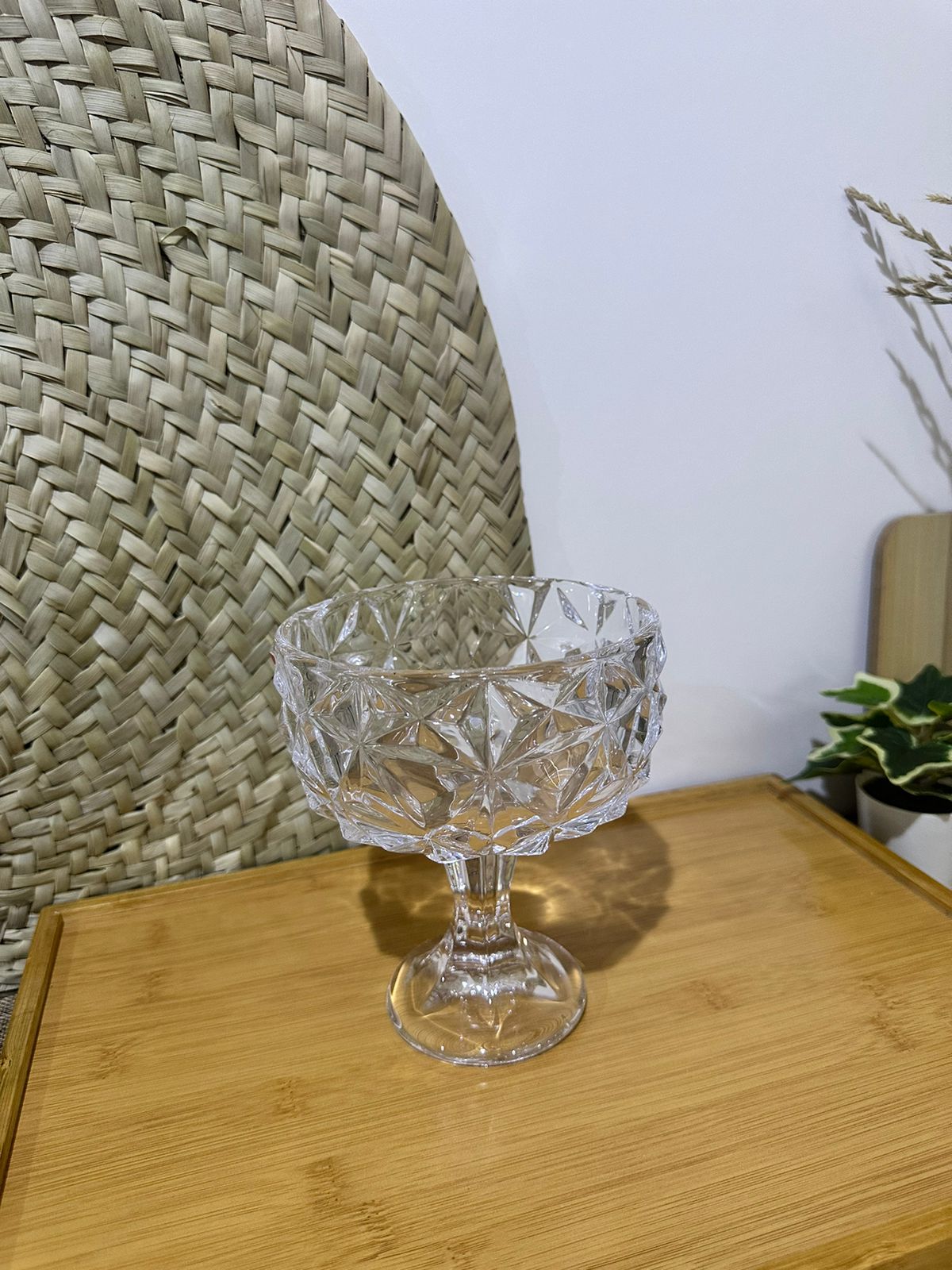 Large Glass Dessert Bowl - Diqqawi Plates