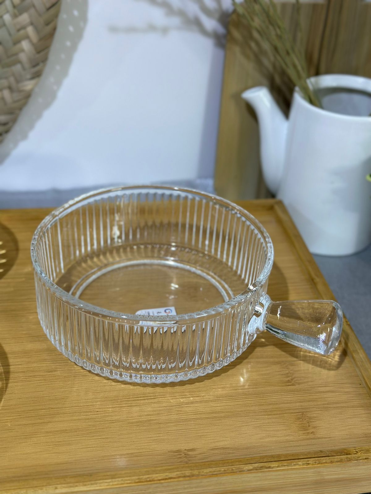 3 pcs Glass set Frying Pan & 2 Bowls styl2 - Diqqawi Plates