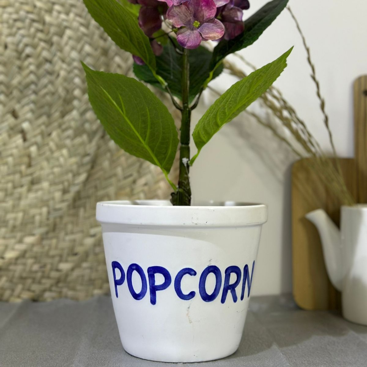 pop corn Flower Vase - Diqqawi Plates