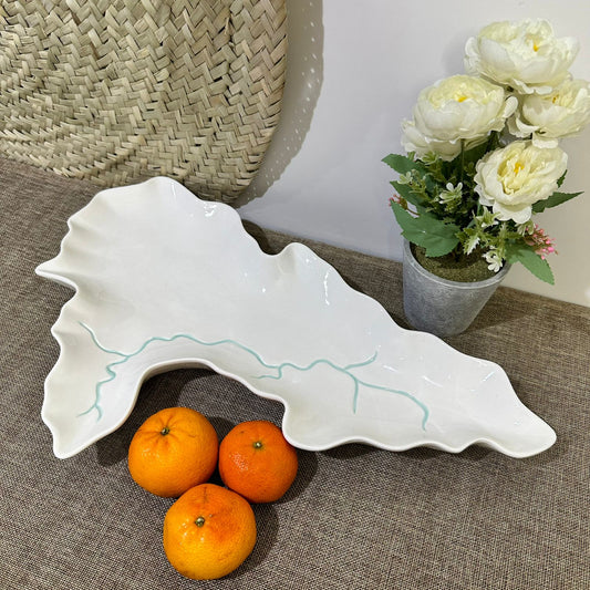 Irregular Stylish Porcelain Serving Platter styl2 - Diqqawi Plates