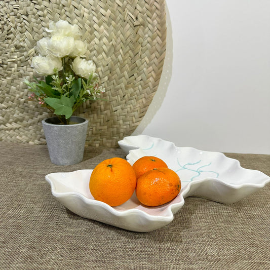 Irregular Stylish Porcelain Serving Platter styl5 - Diqqawi Plates