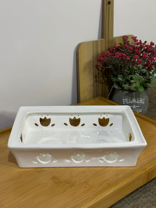Luxury Porcelain Berry Basket or Soap Dish - Diqqawi Plates