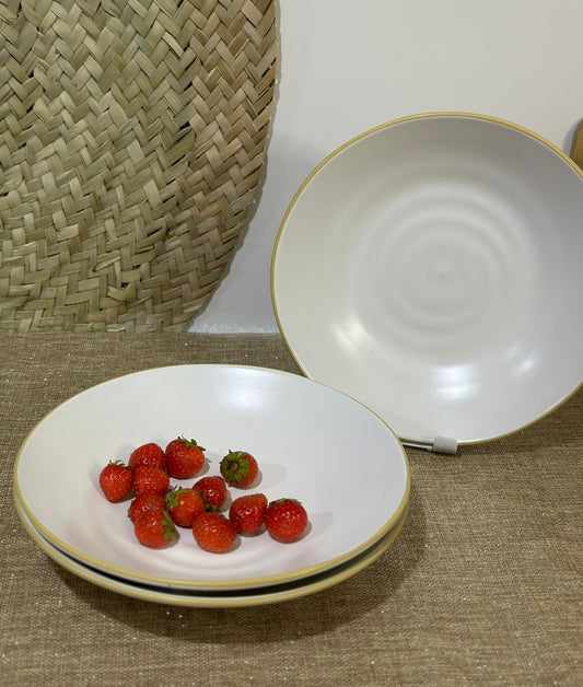 Luxury large Serving & dinning plate 22cm - Diqqawi Plates