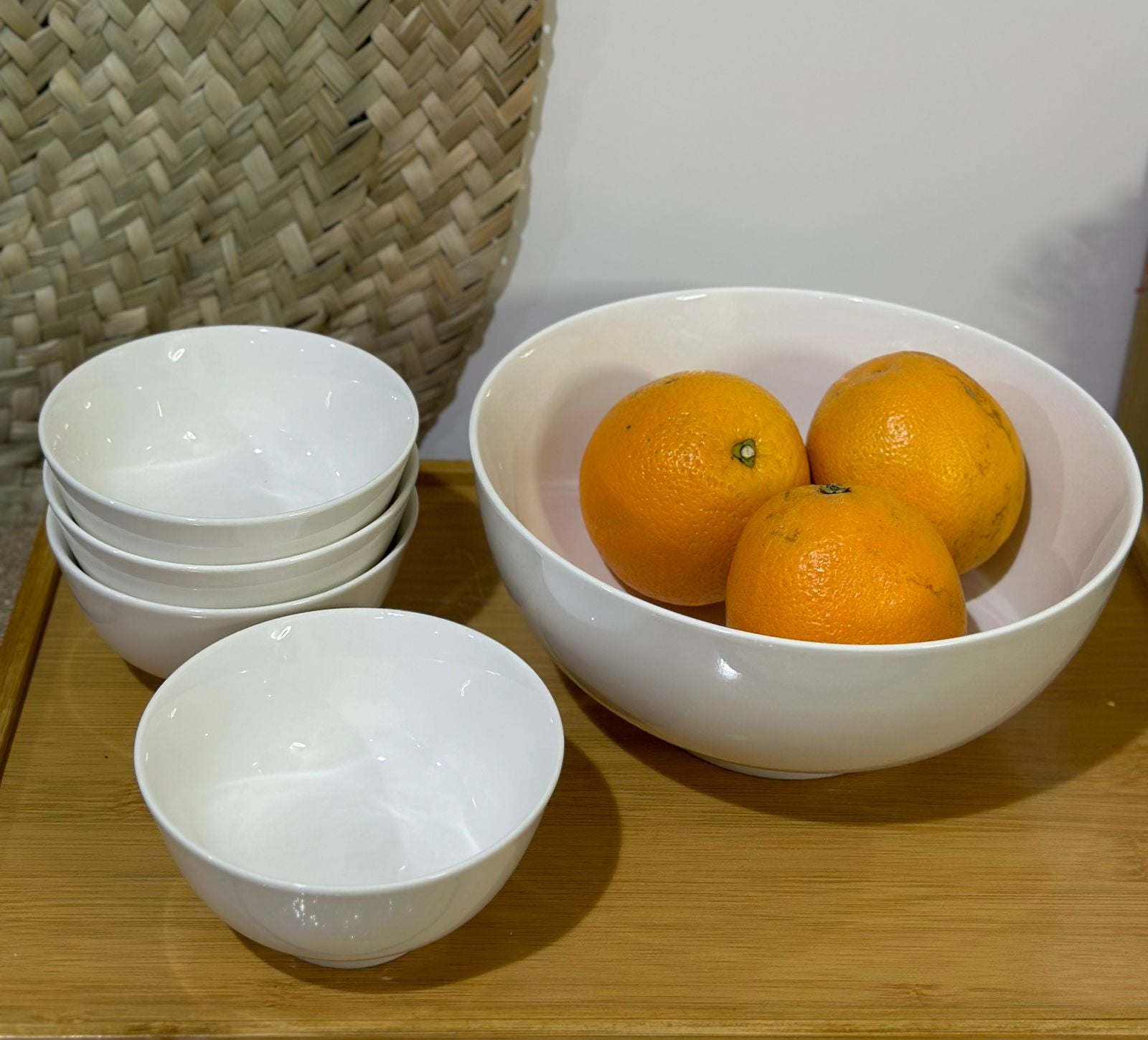 6 pcs set Porcelain Soup bowls - Diqqawi Plates