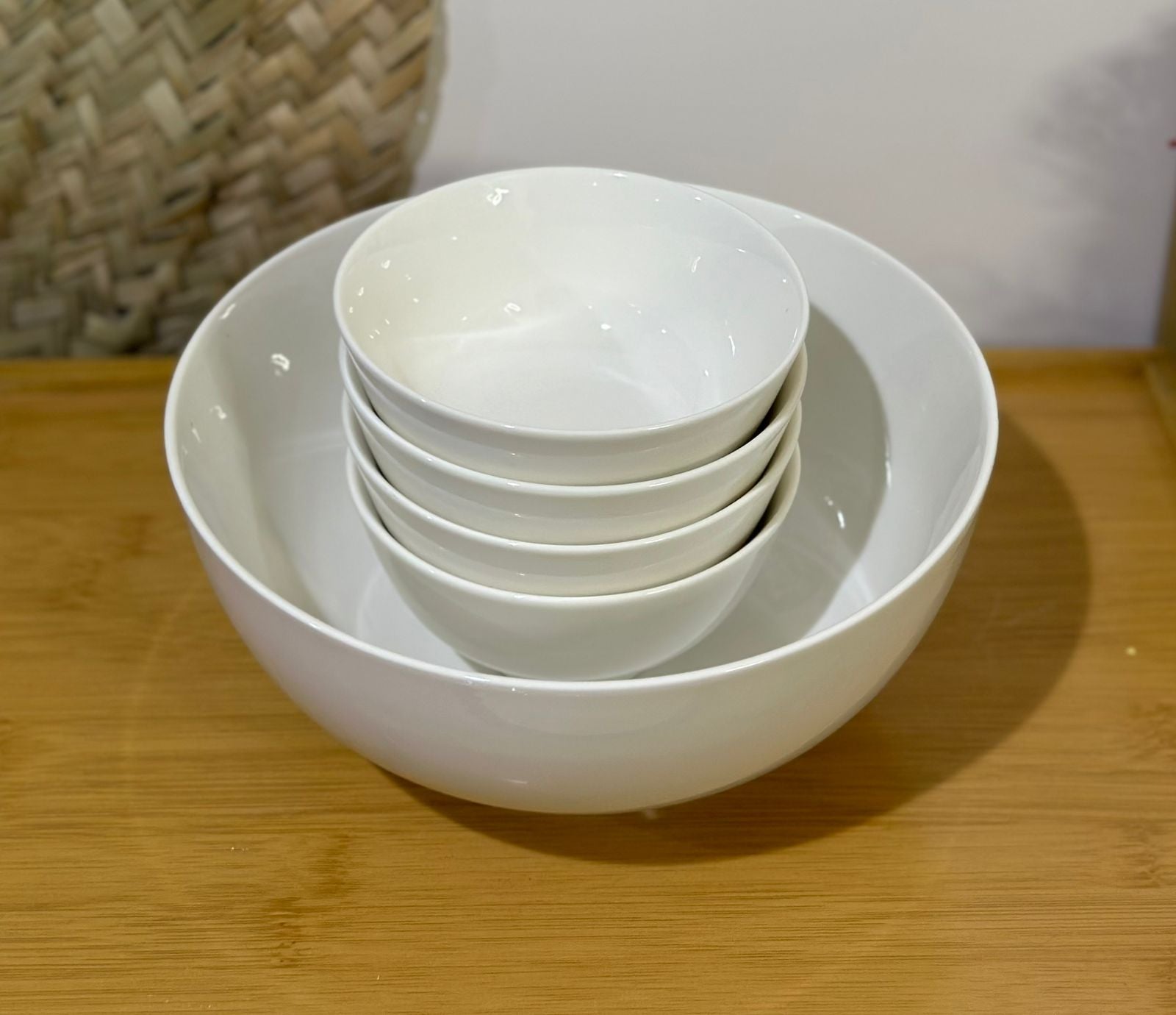 6 pcs set Porcelain Soup bowls - Diqqawi Plates