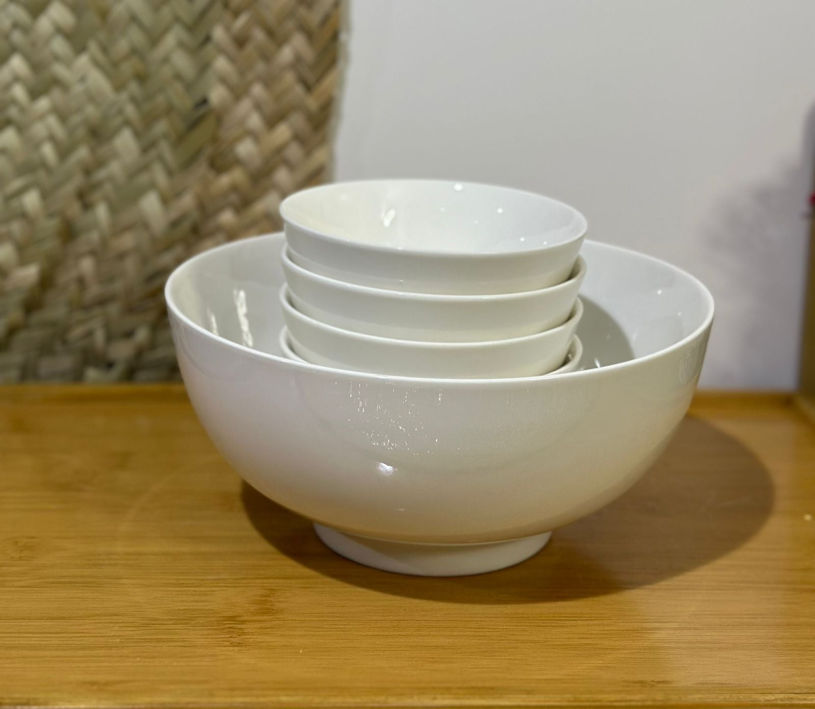 6 pcs set Porcelain Soup bowls - Diqqawi Plates
