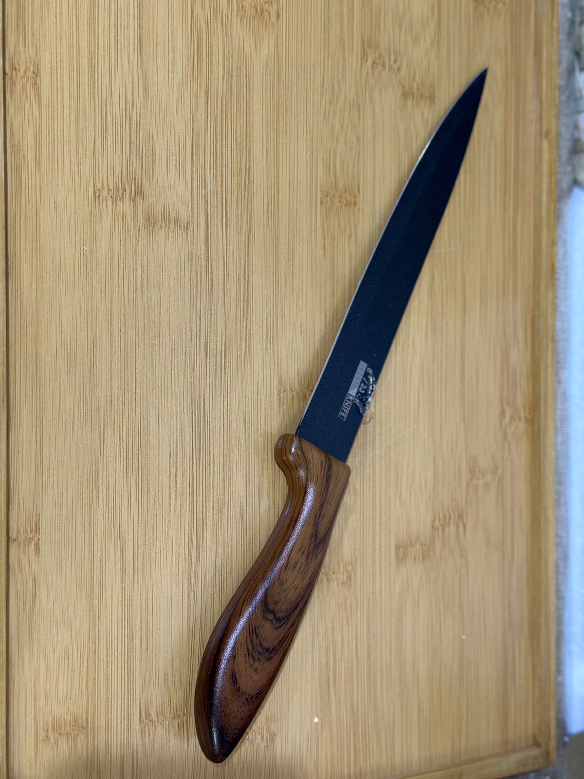 Stainless Steel Fish Knife with wooden hand - Diqqawi Plates
