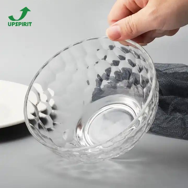 4pcs set Glass Serving Dessert Bowls with Lid - Diqqawi Plates