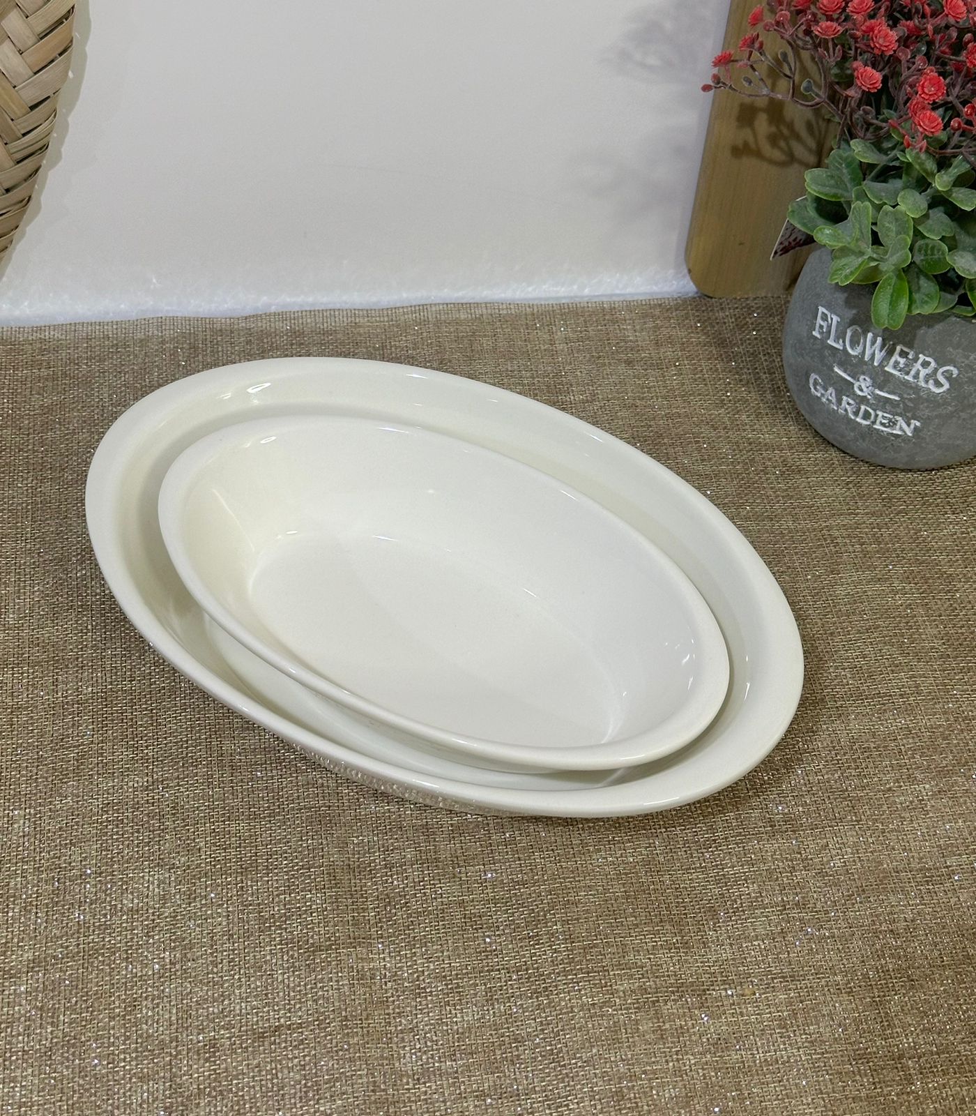 Luxury Oval Dish Bowl styl14 - Diqqawi Plates