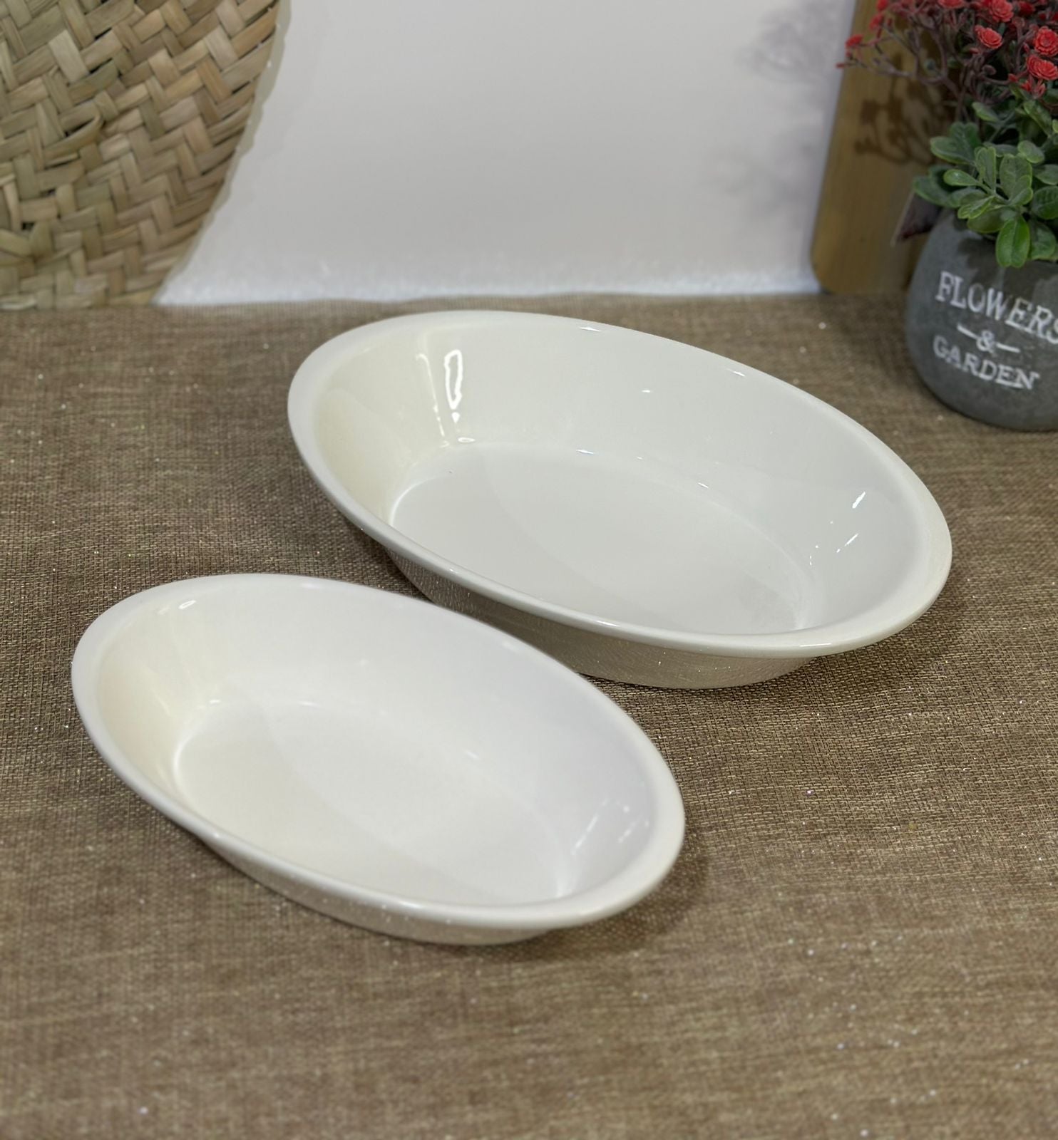 Luxury Oval Dish Bowl styl14 - Diqqawi Plates