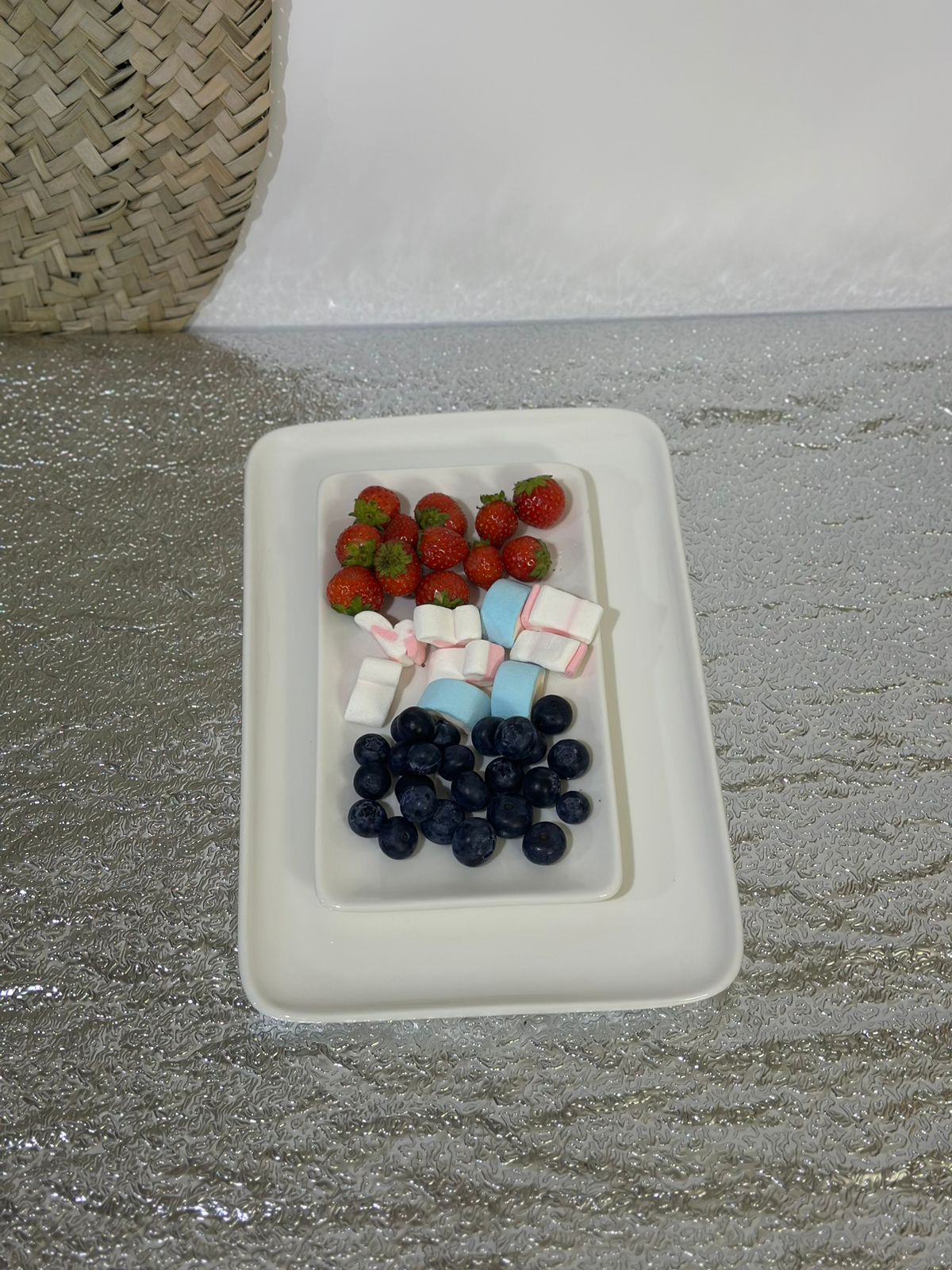 Rectangle Porcelain serving dish plate - Diqqawi Plates