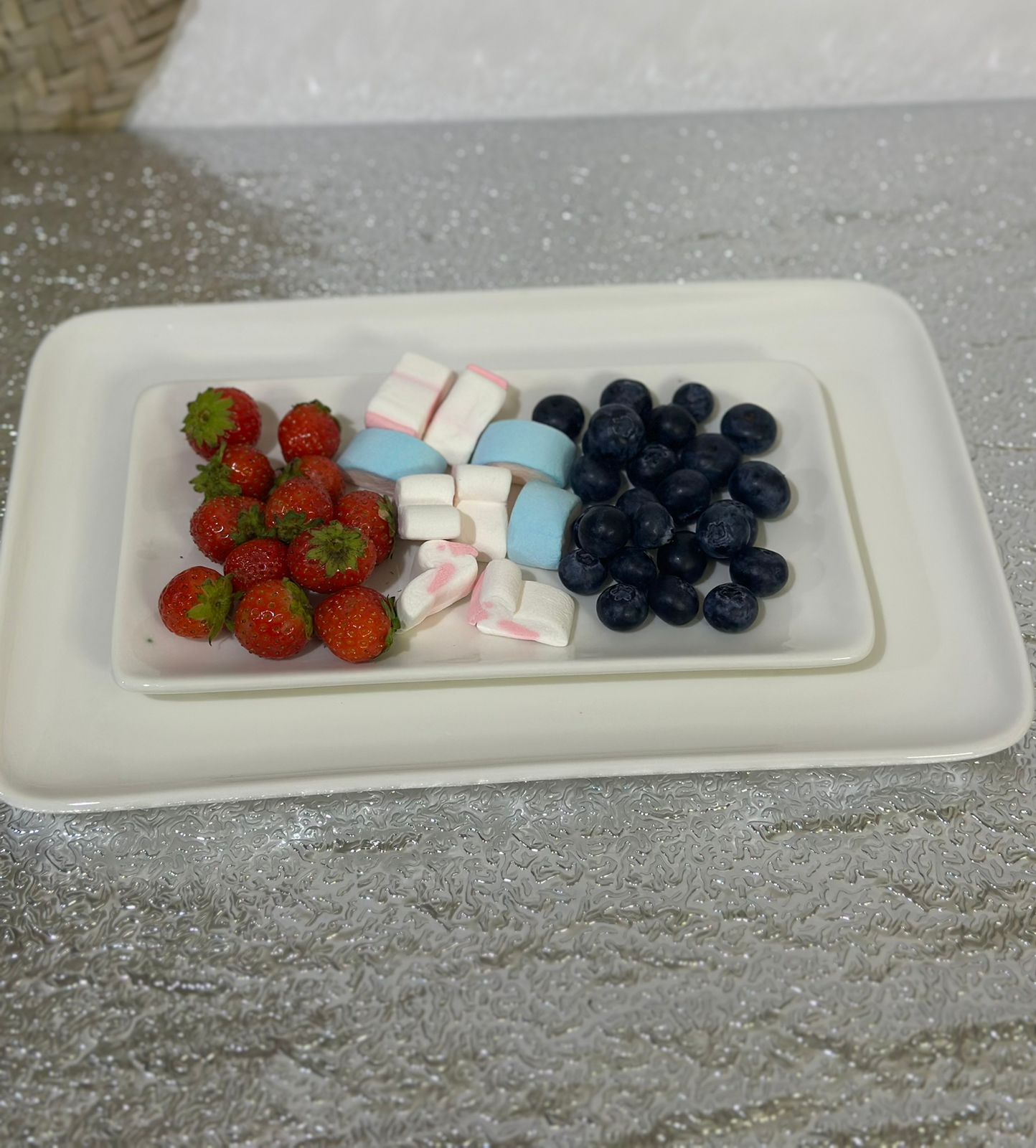 Rectangle Porcelain serving dish plate - Diqqawi Plates