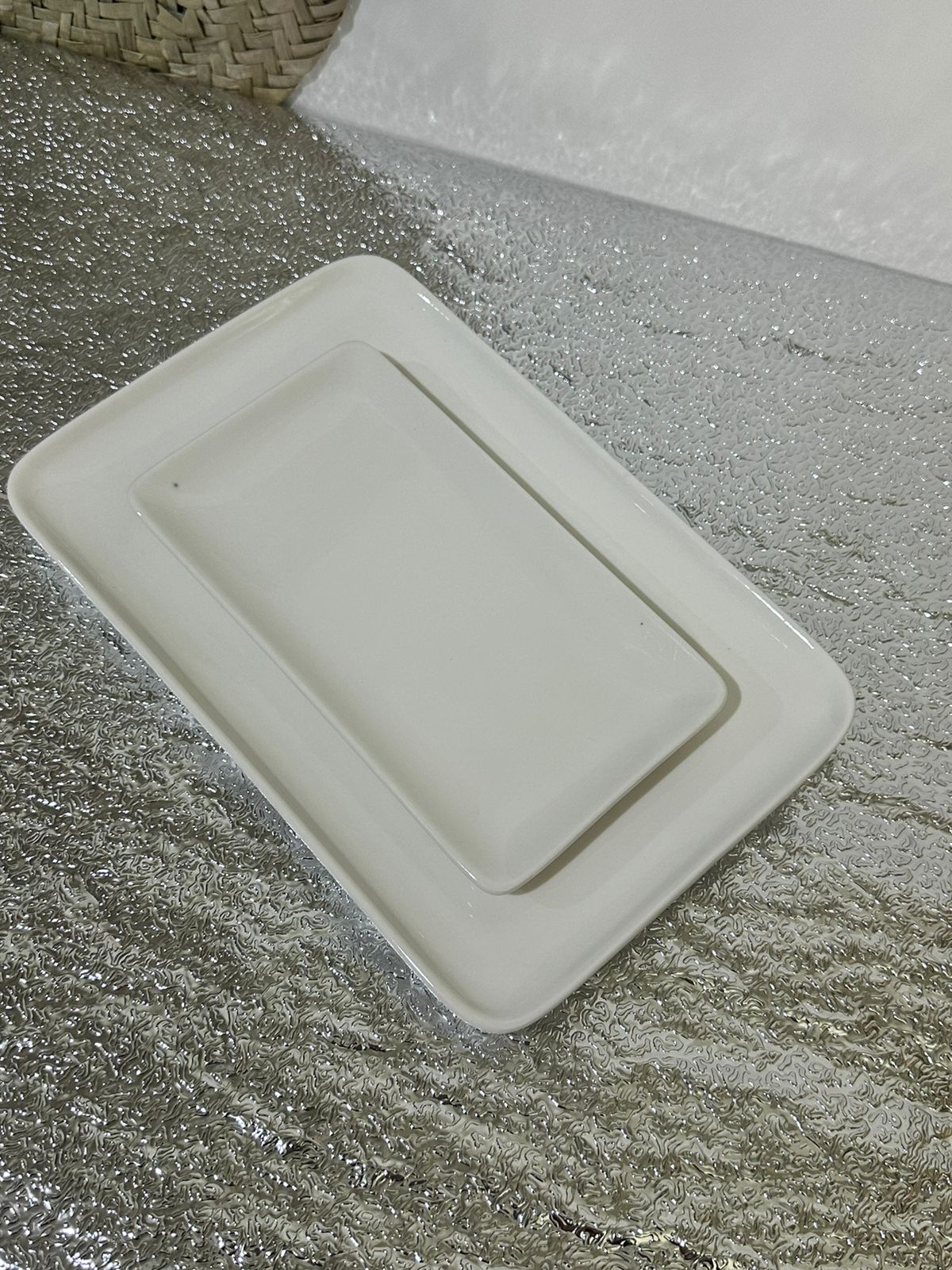Rectangle Porcelain serving dish plate - Diqqawi Plates
