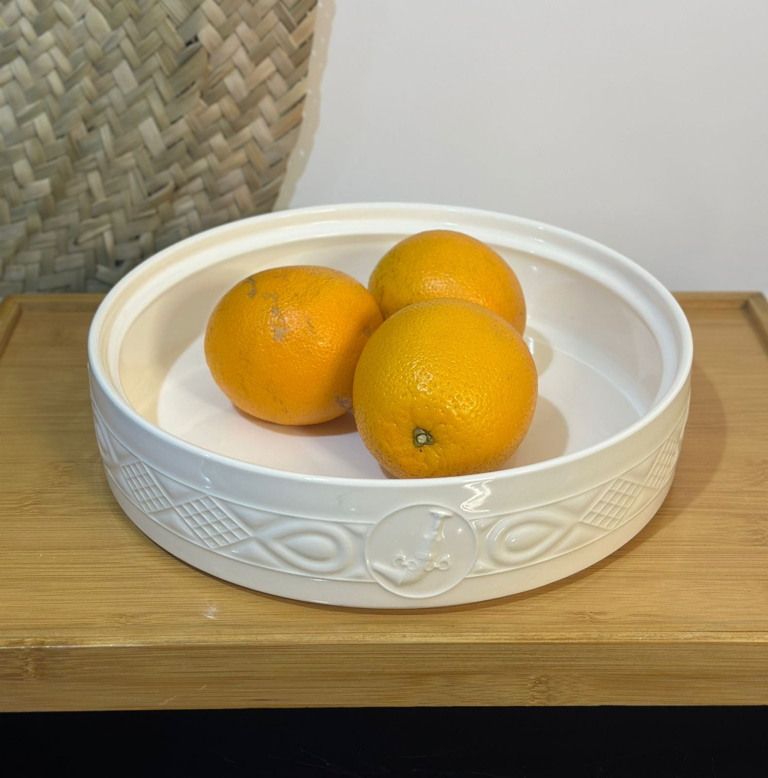 Luxury Large Porcelain Dish Bowl 25cm - Diqqawi Plates
