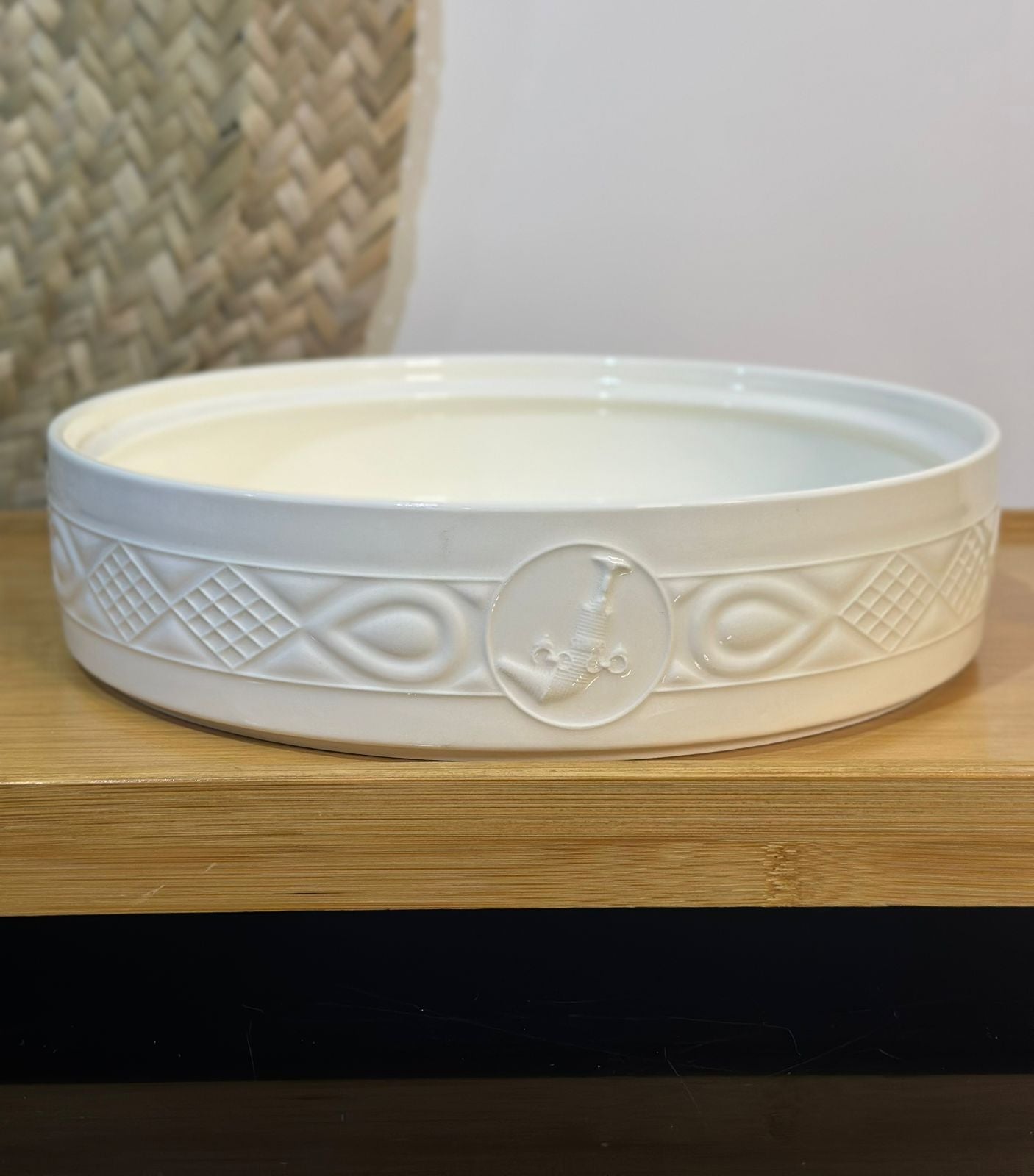 Luxury Large Porcelain Dish Bowl 25cm - Diqqawi Plates