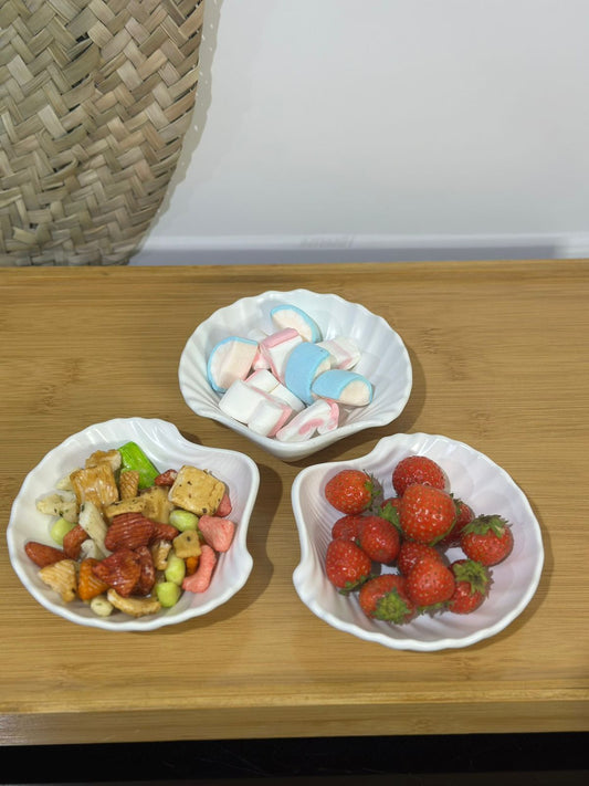 Small Stylesh Shell bowl for Nuts & Candy - Diqqawi Plates