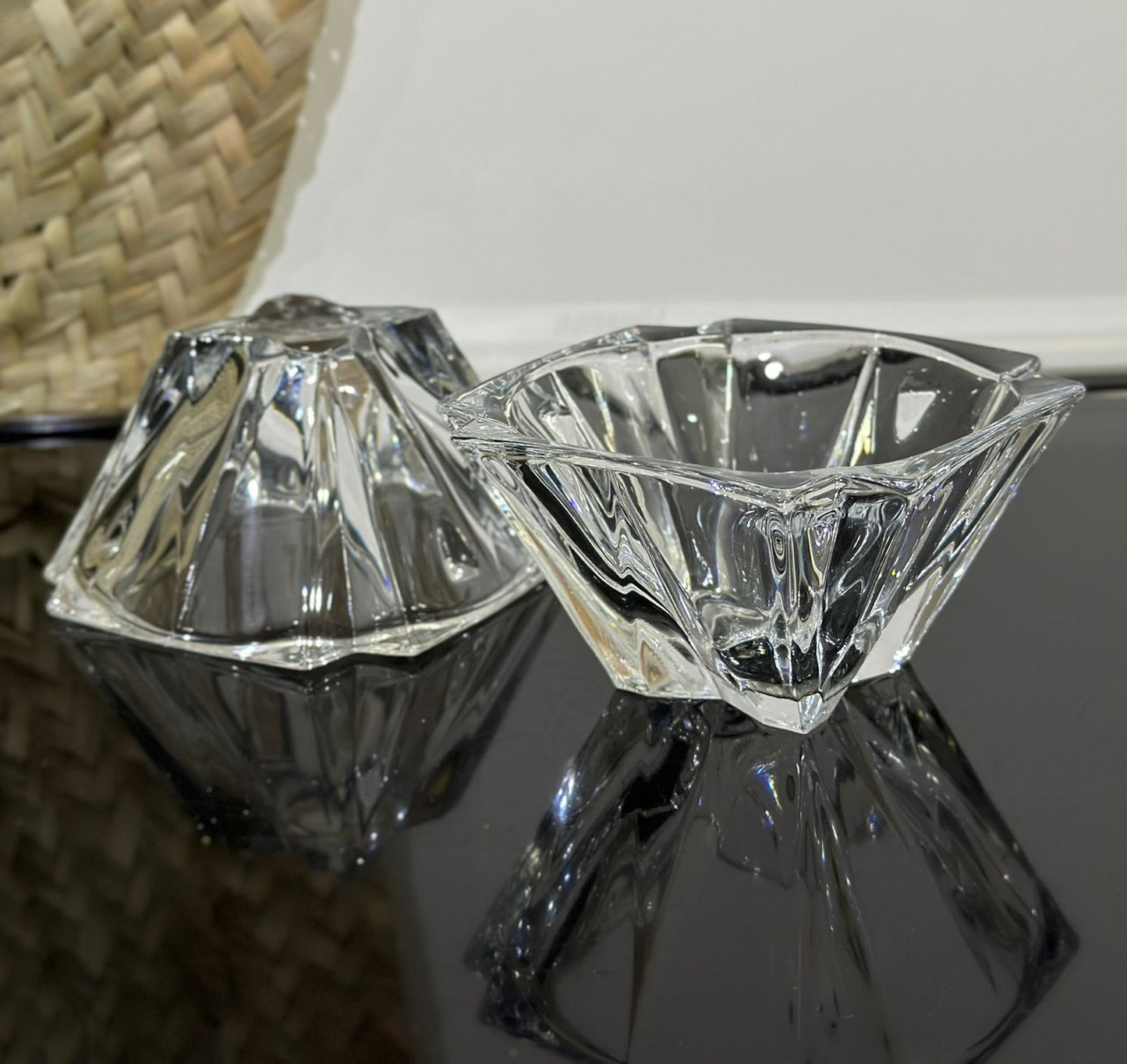4pcs set Luxury Glass Serving Bowls - Diqqawi Plates