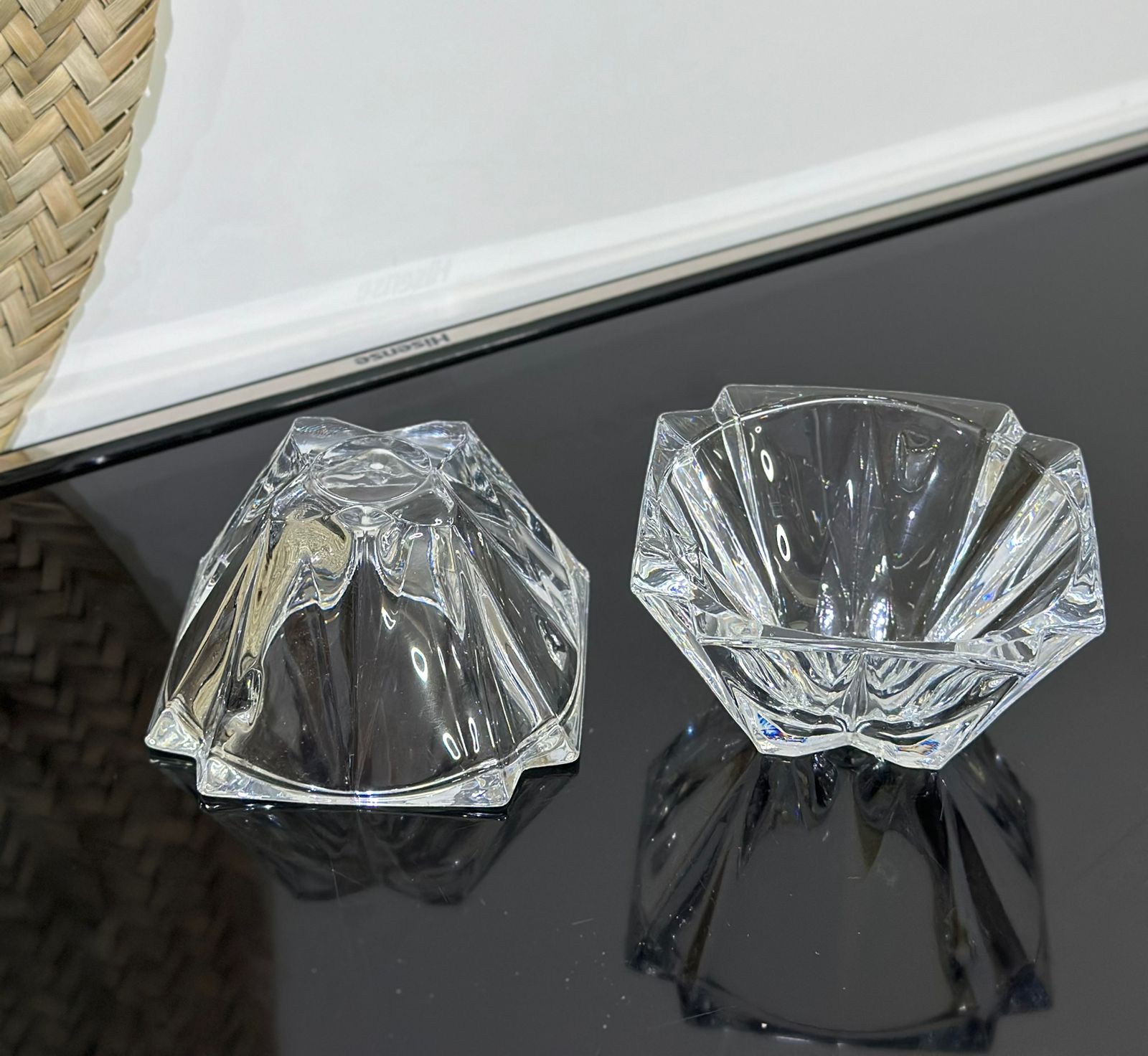 4pcs set Luxury Glass Serving Bowls - Diqqawi Plates