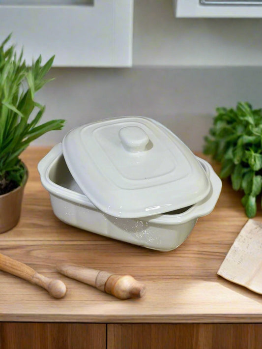 Large Porcelain container without Lid - Diqqawi Plates