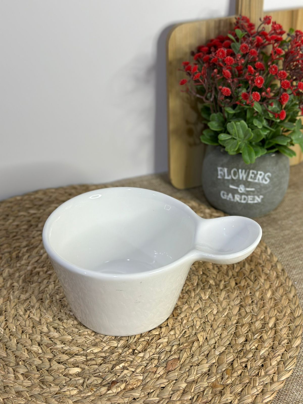Porcelain Snack and Dip Bowl - Diqqawi Plates
