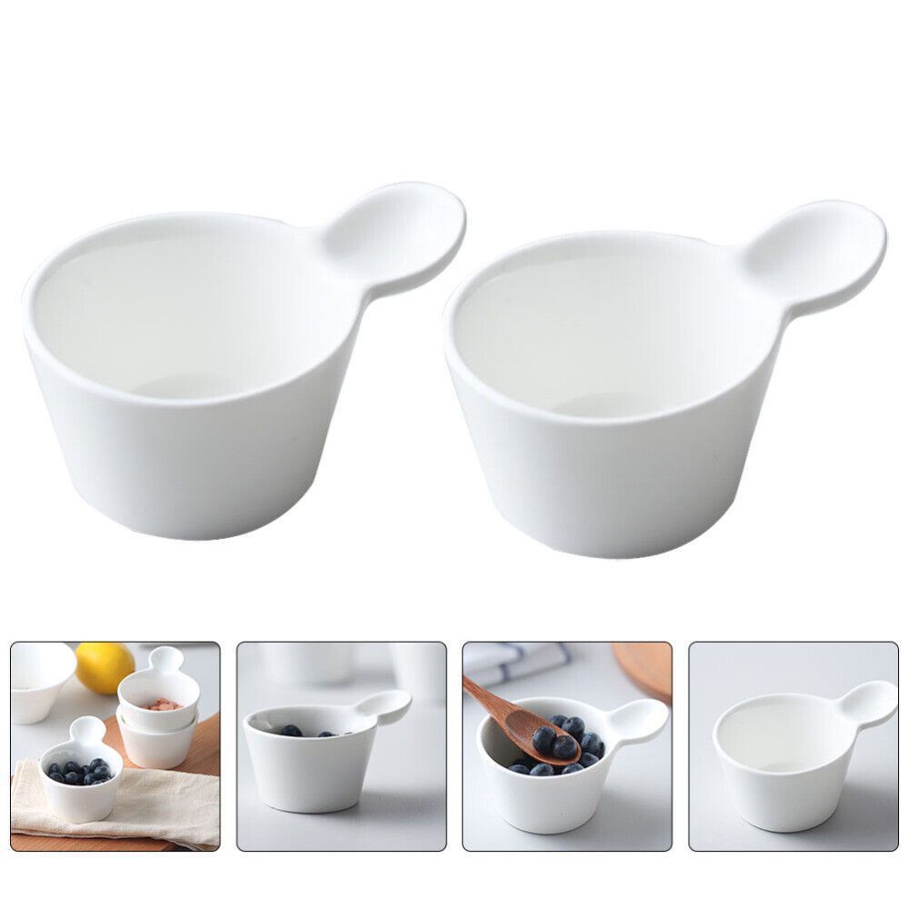 Porcelain Snack and Dip Bowl - Diqqawi Plates