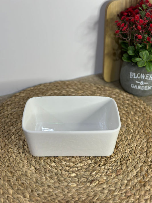 Rectangular Porcelain Container Bowl - Diqqawi Plates