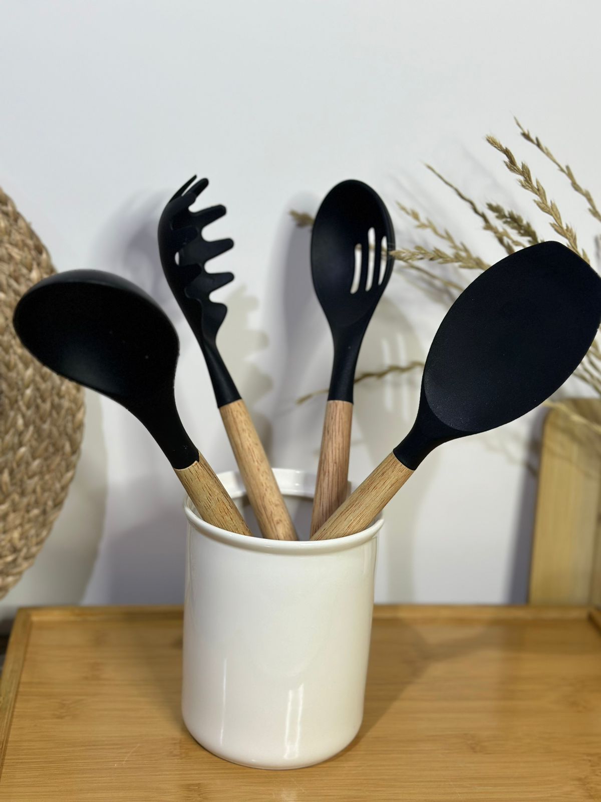 Luxury Ceramic utensils container styl4 - Diqqawi Plates