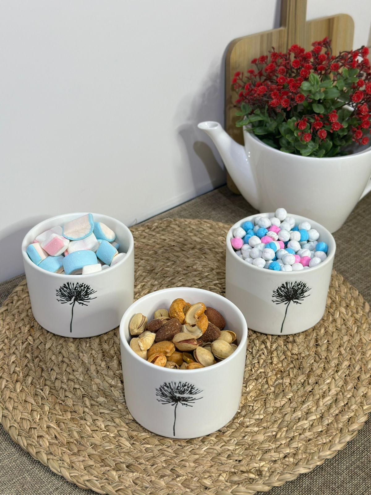 Luxury Medium Porcelain Serving Bowl styl4 - Diqqawi Plates