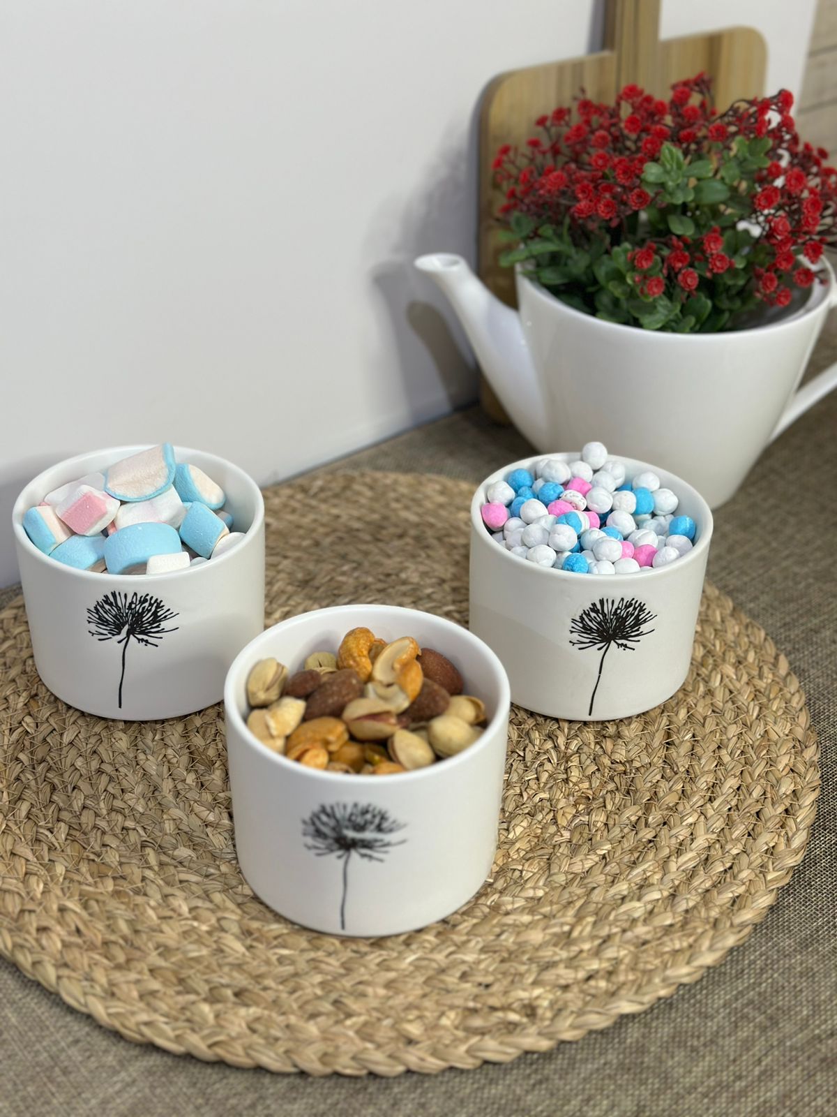 Luxury Medium Porcelain Serving Bowl styl4 - Diqqawi Plates