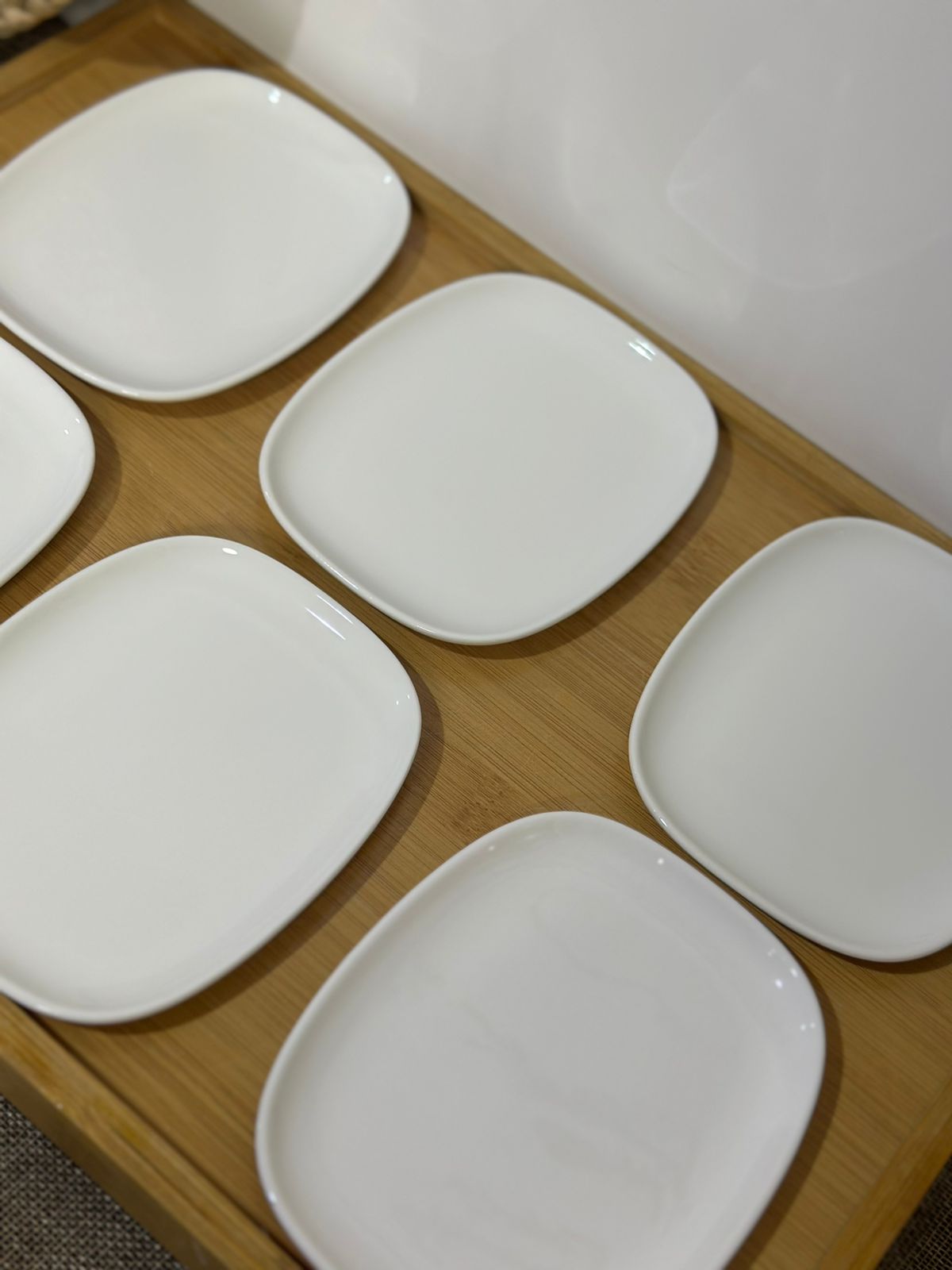 Small Rectangular Porcelain Plate for breakfast & Jam styl4 - Diqqawi Plates