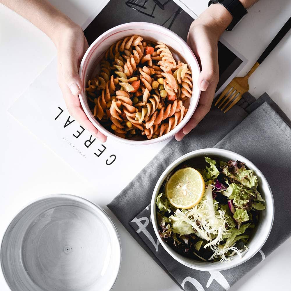 Luxury Medium Porcelain Bowl for Serving Soup Nuts - Diqqawi Plates