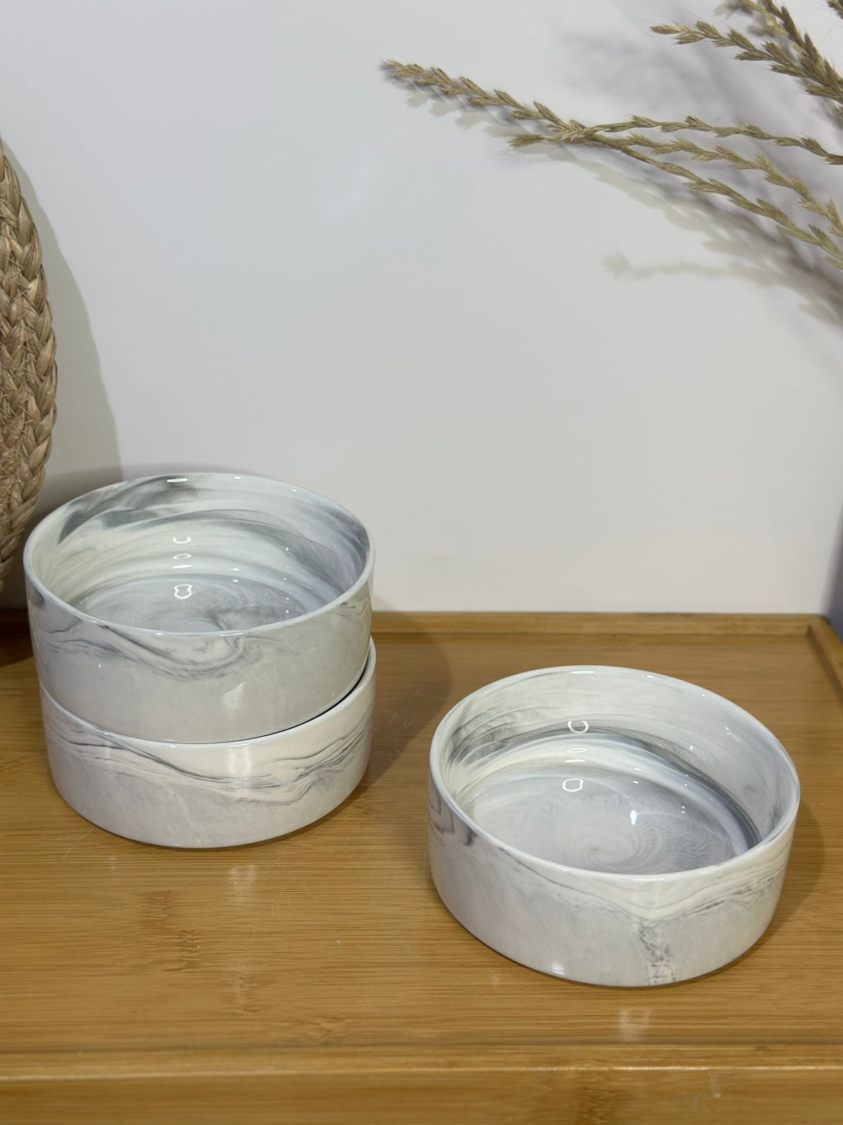 Luxury Medium Porcelain Bowl for Serving Soup Nuts - Diqqawi Plates