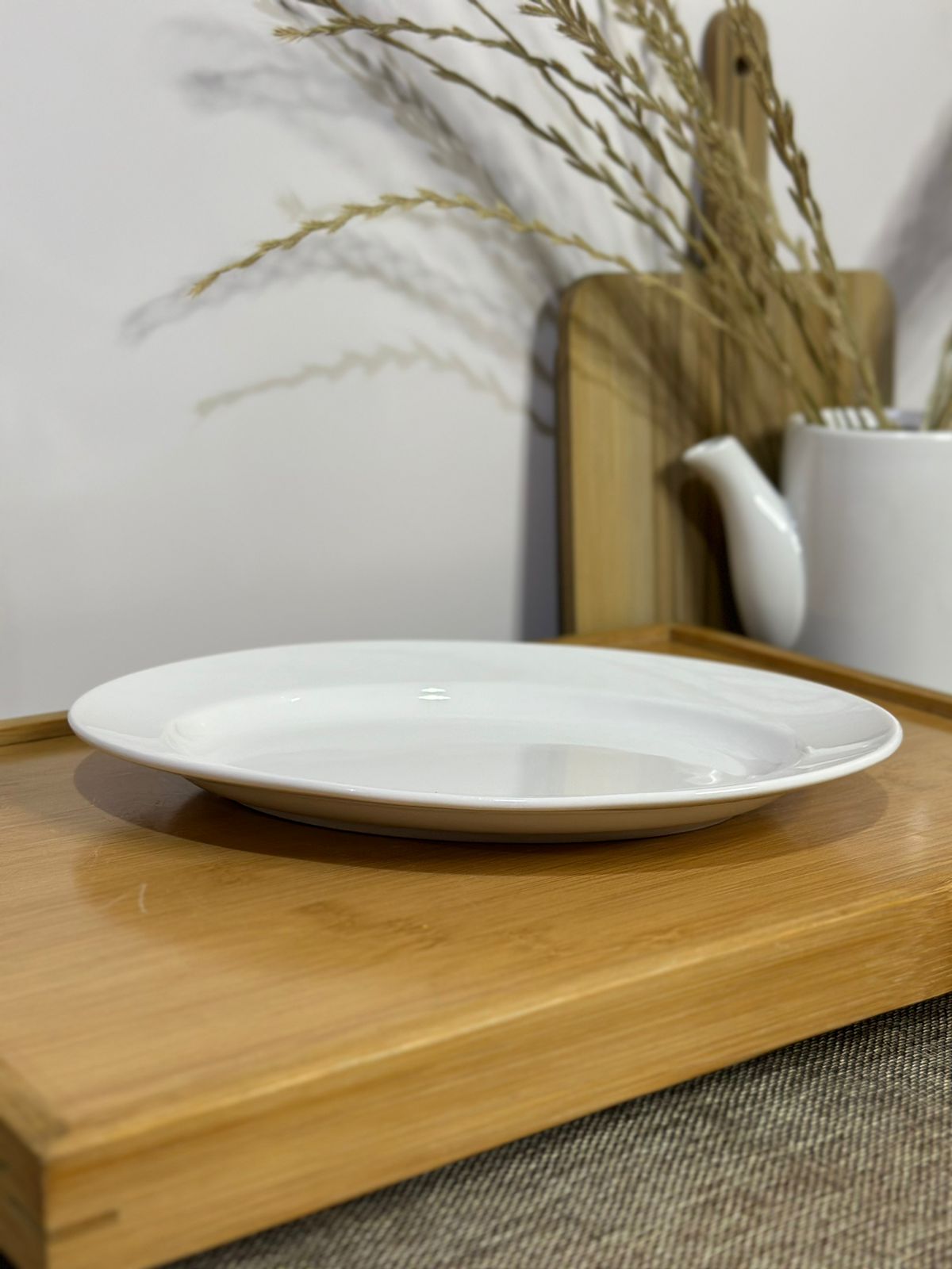 Medium Oval Dish plate styl15 - Diqqawi Plates