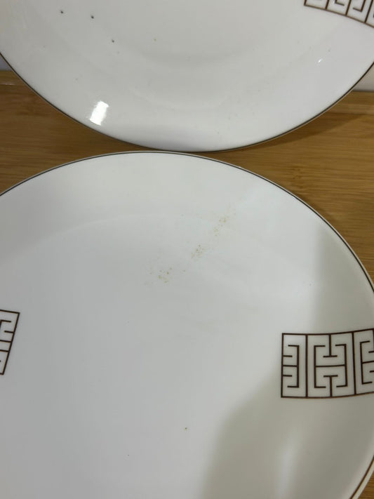 Premium Porcelain Plates – Set of 3 with Minor Defects (Read Description)styl5 - Diqqawi Plates