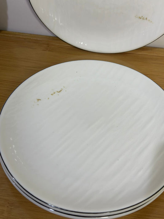 Premium Porcelain Plates – Set of 3 with Minor Defects (Read Description)styl6 - Diqqawi Plates