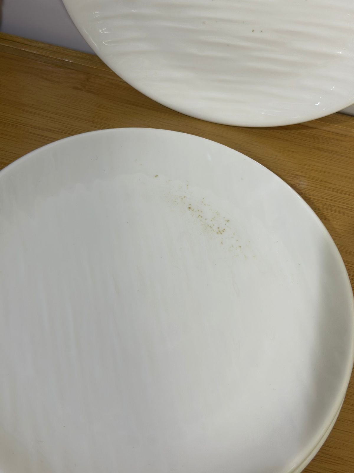 Premium Porcelain Plates – Set of 3 with Minor Defects (Read Description) - Diqqawi Plates