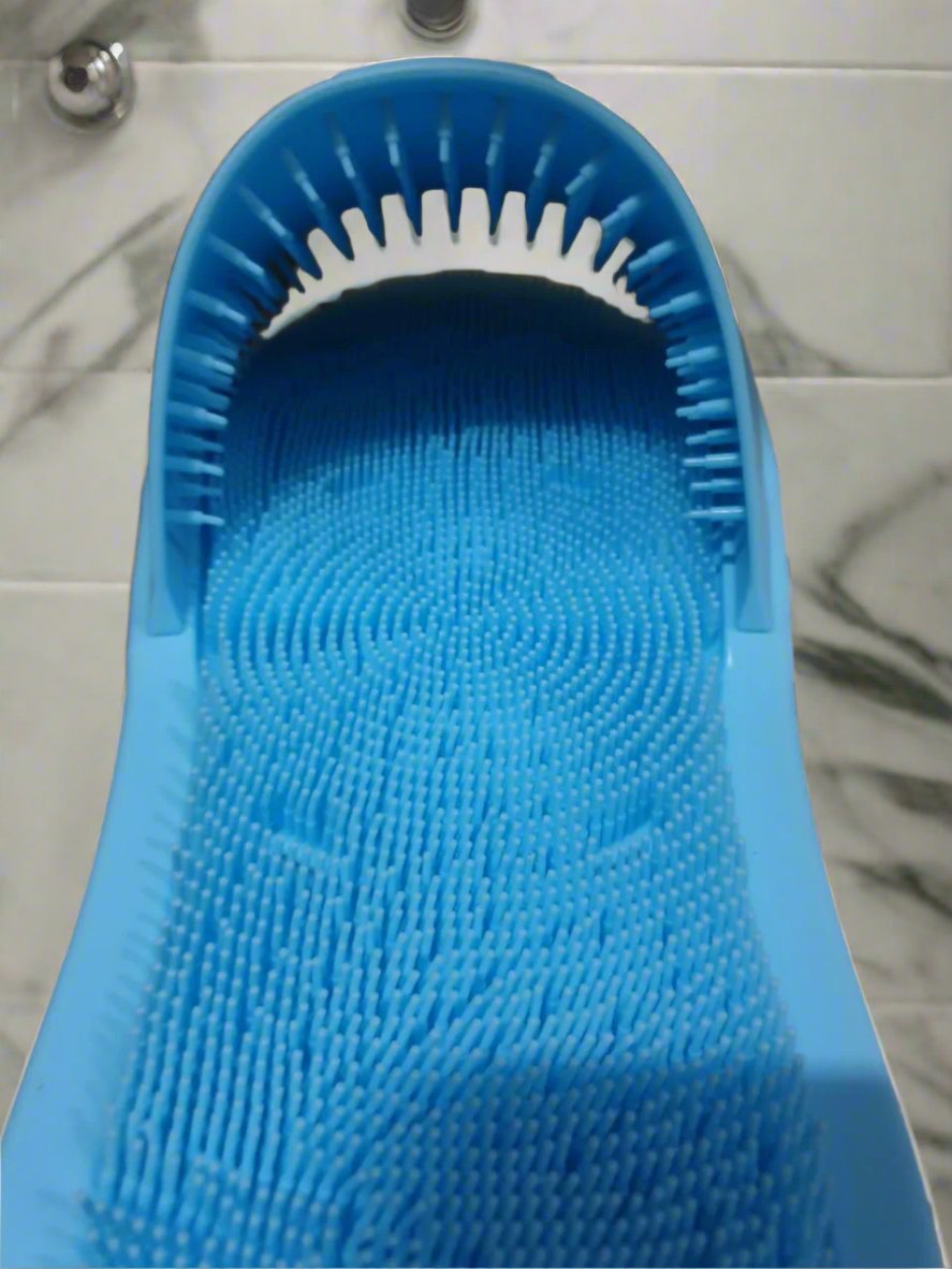 360° Cleaning and Massage silicone magic bathroom slipper - Diqqawi Plates