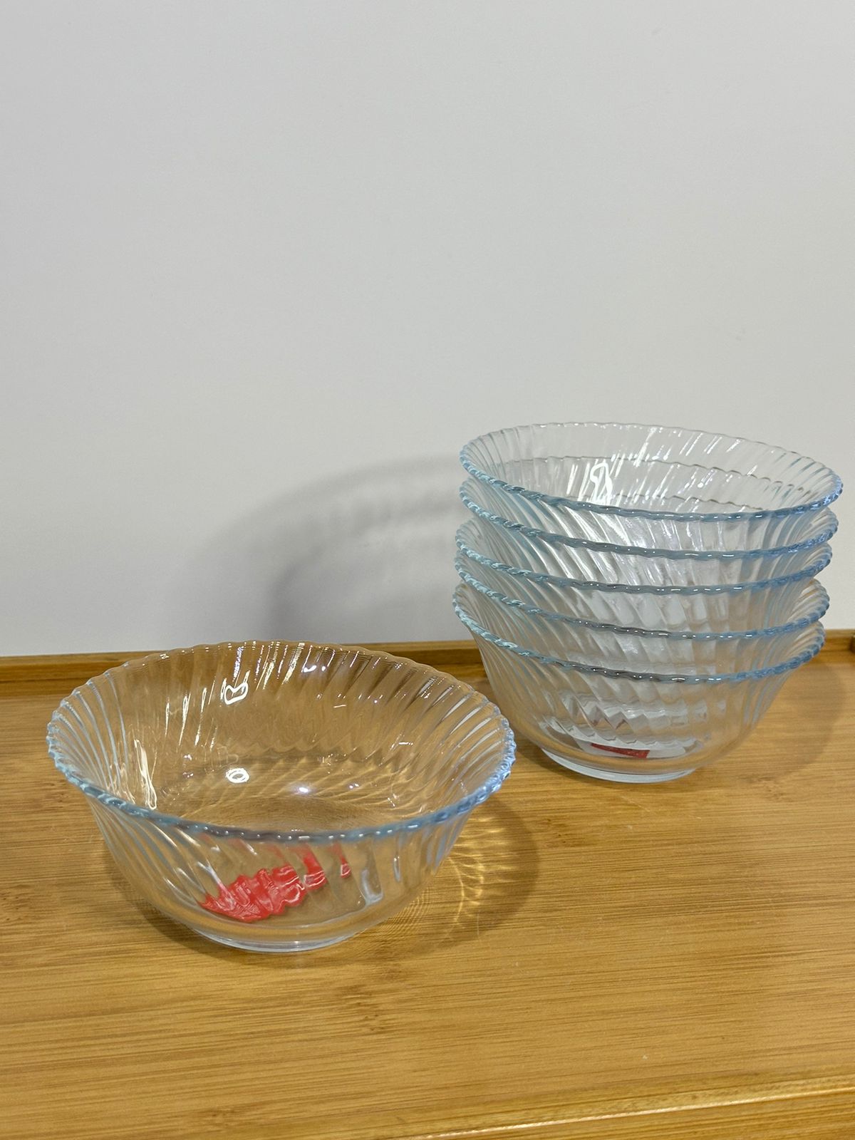 7 pcs Glass Serving bowls set - Diqqawi Plates