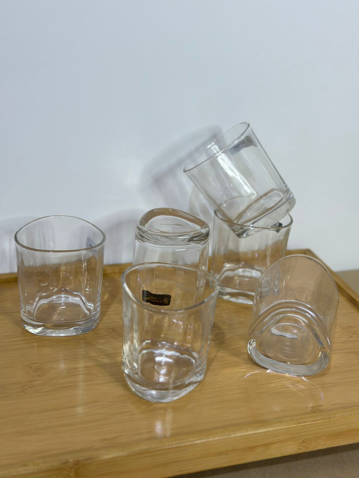 1500ML Glass Water Juice Jug with 6 cups styl2 - Diqqawi Plates