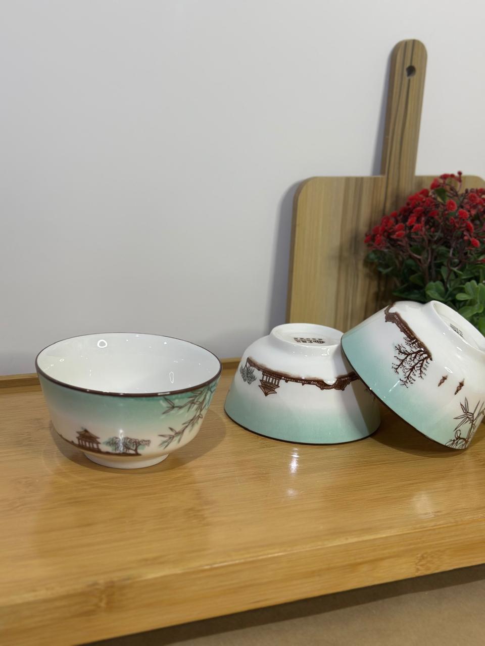 Colored Porcelain Bowls (Styl-55) - Diqqawi Plates