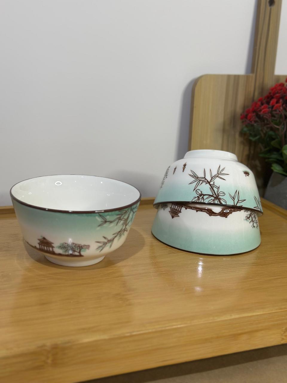 Colored Porcelain Bowls (Styl-55) - Diqqawi Plates