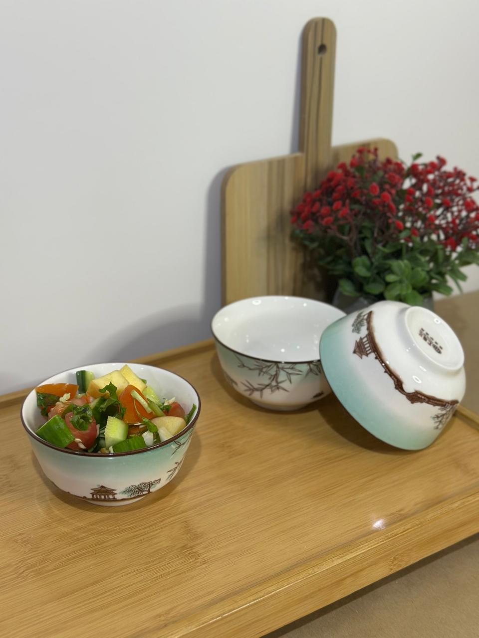 Colored Porcelain Bowls (Styl-55) - Diqqawi Plates