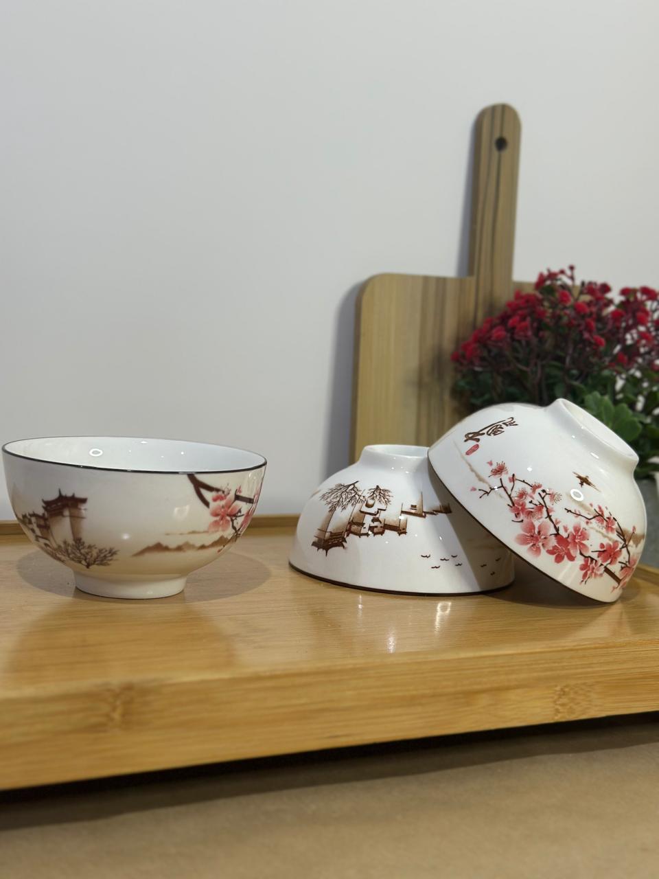 Colored Porcelain Bowls (Styl-57) - Diqqawi Plates
