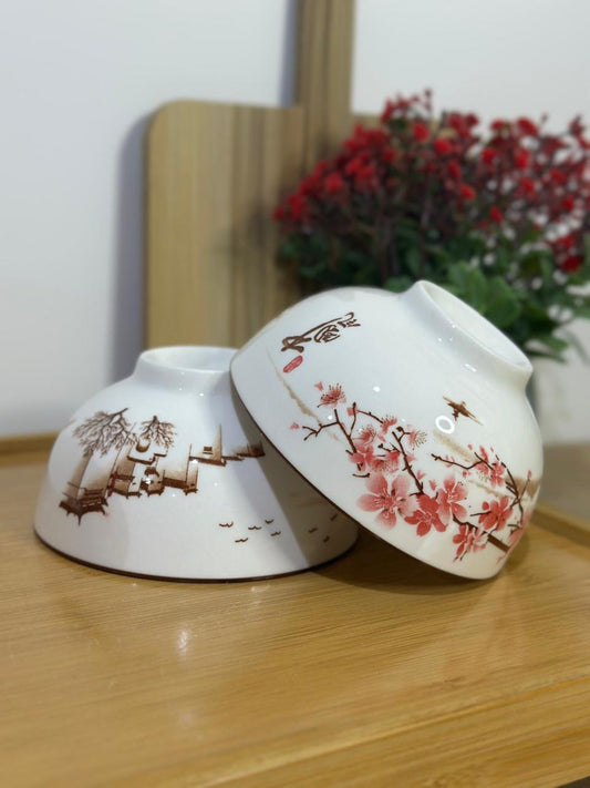Colored Porcelain Bowls (Styl-57) - Diqqawi Plates