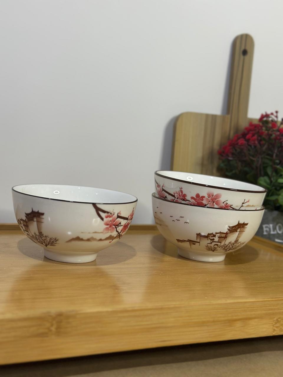 Colored Porcelain Bowls (Styl-57) - Diqqawi Plates
