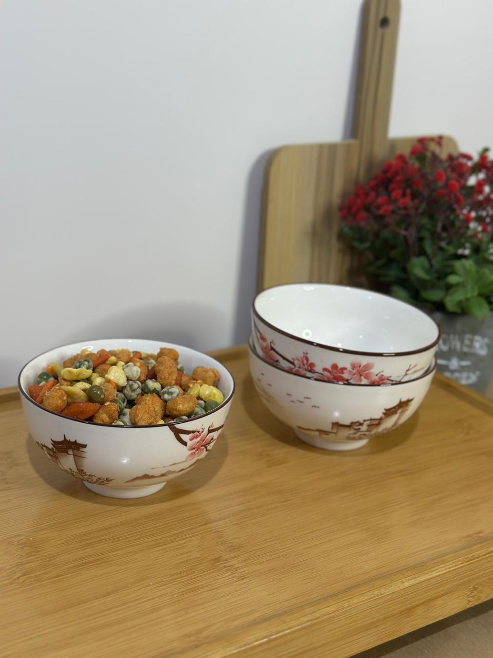 Colored Porcelain Bowls (Styl-57) - Diqqawi Plates