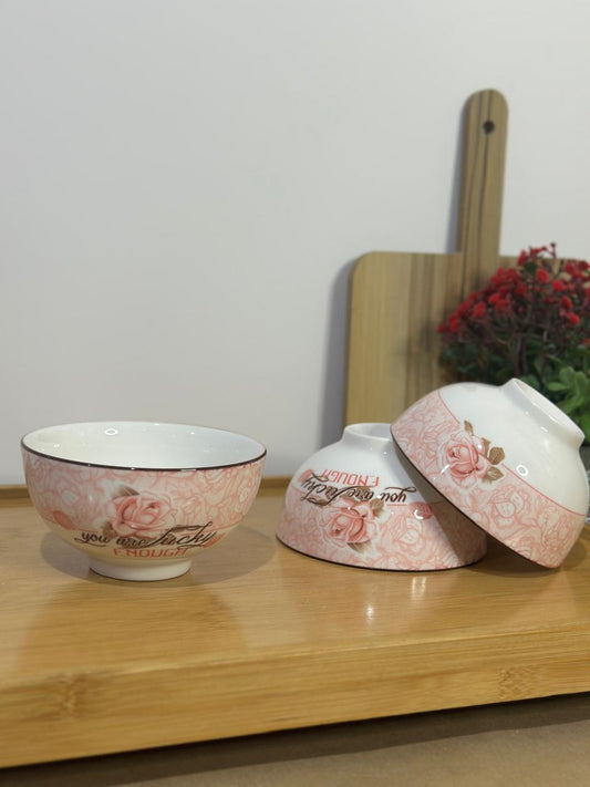 Colored Porcelain Bowls (Styl-59) - Diqqawi Plates