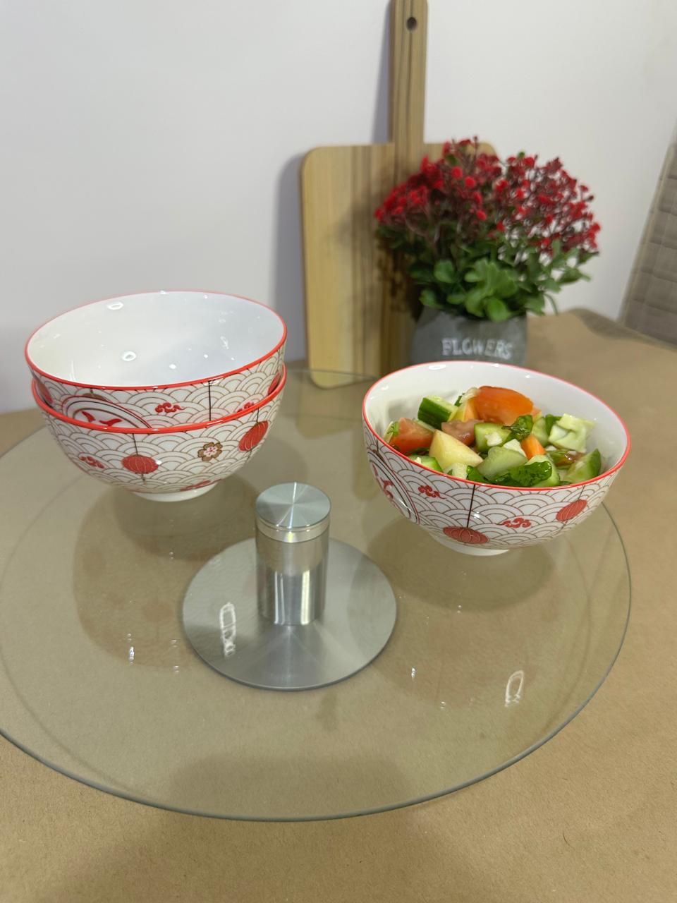 Colored Porcelain Bowls (Styl-63) - Diqqawi Plates