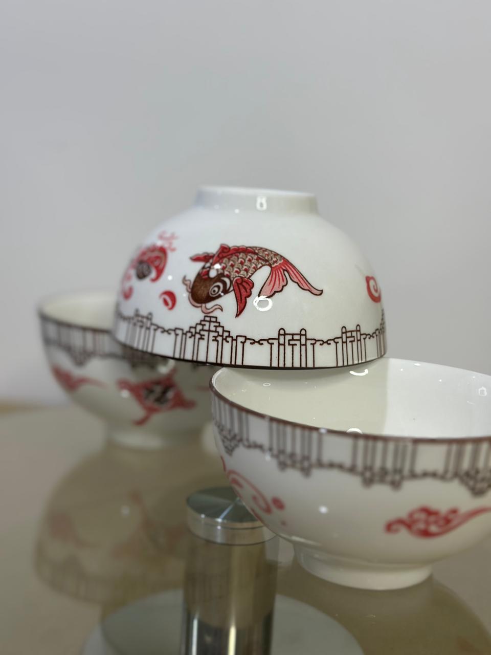 Colored Porcelain Bowls (Styl-65) - Diqqawi Plates