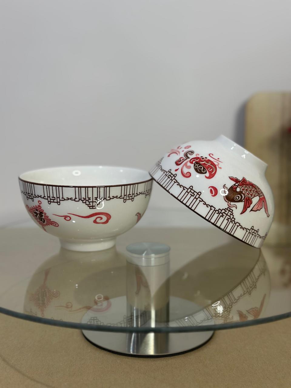 Colored Porcelain Bowls (Styl-65) - Diqqawi Plates